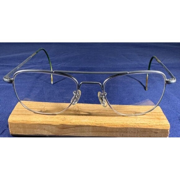 Randolph Engineering Sunglasses 6 1/2 Aviator Military 52-20 Silver -FRAMES ONLY - Picture 1 of 6